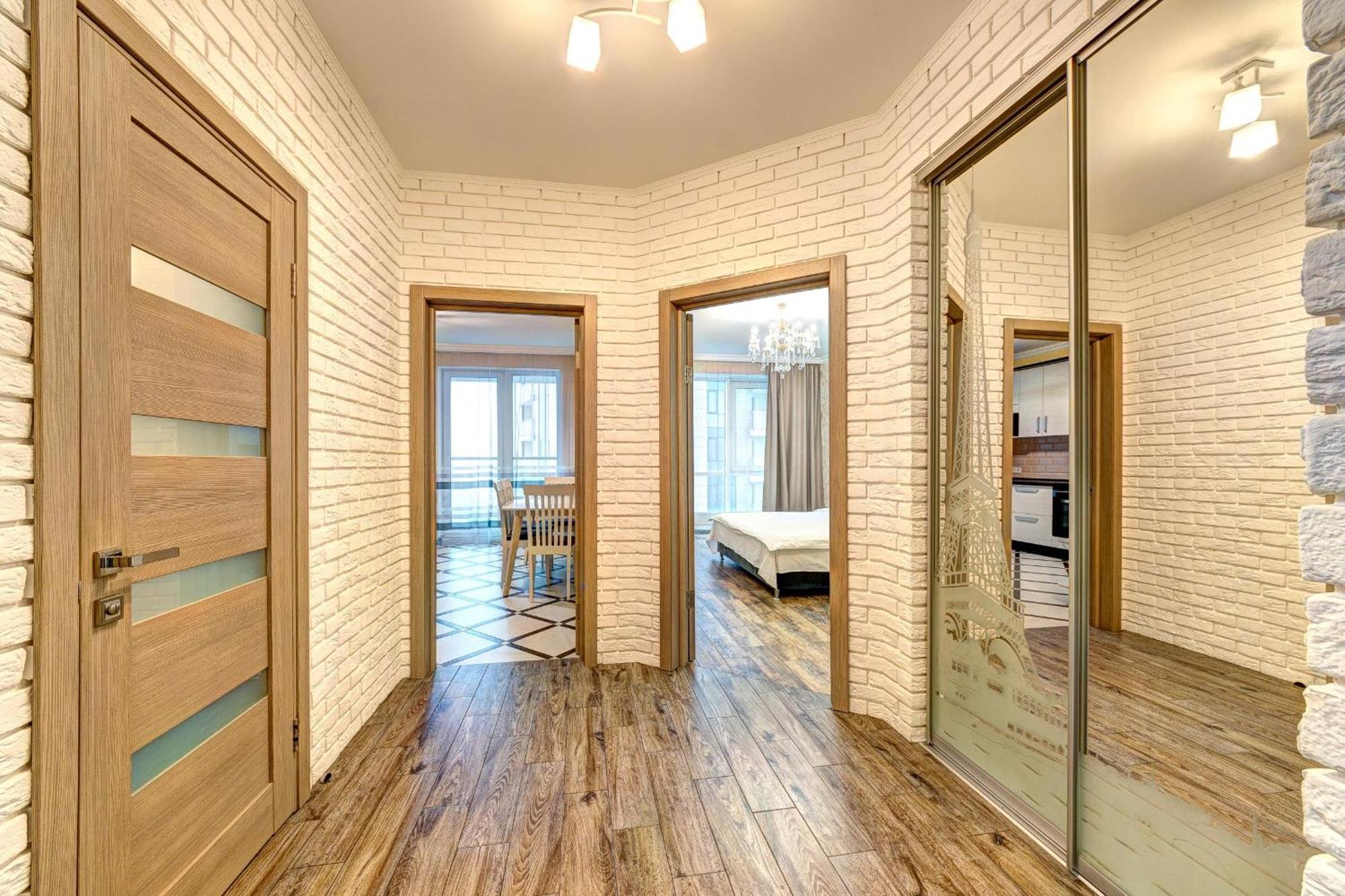 Apartment Voskresenska 18 Kiev Rum bild