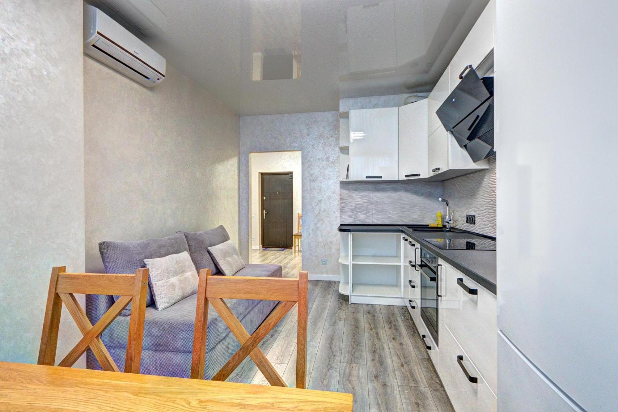 Apartment Voskresenska 18 Kiev Rum bild
