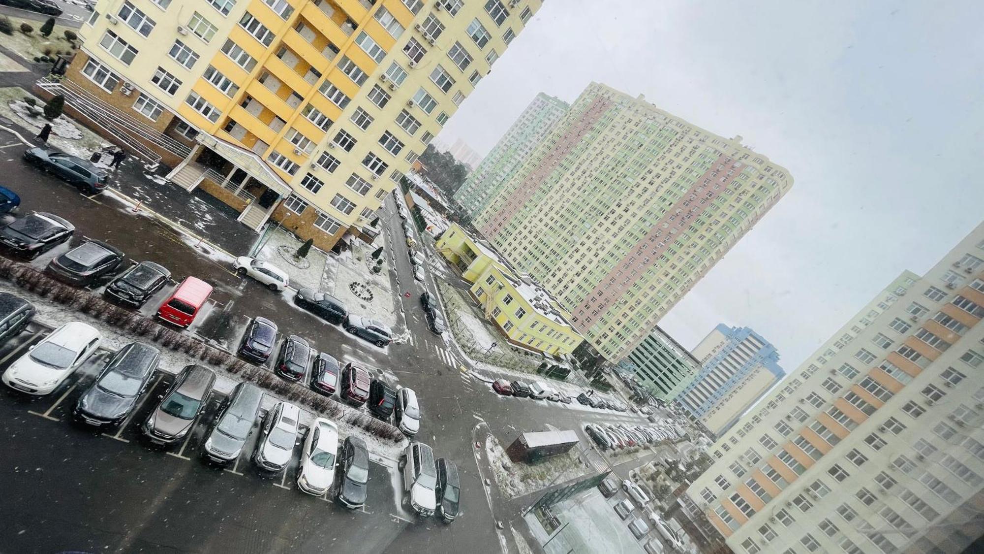 Apartment Voskresenska 18 Kiev Rum bild
